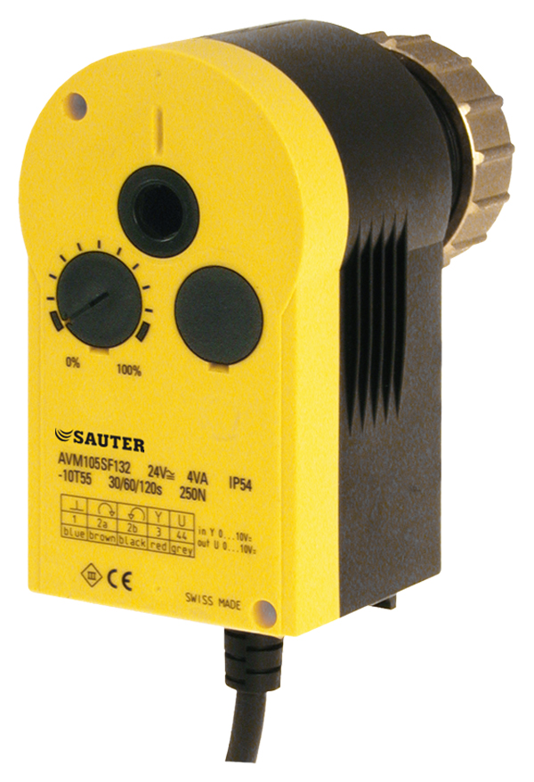 Servomoteur de vanne avec SAUTER Universal Technology (SUT) SAUTER — free download