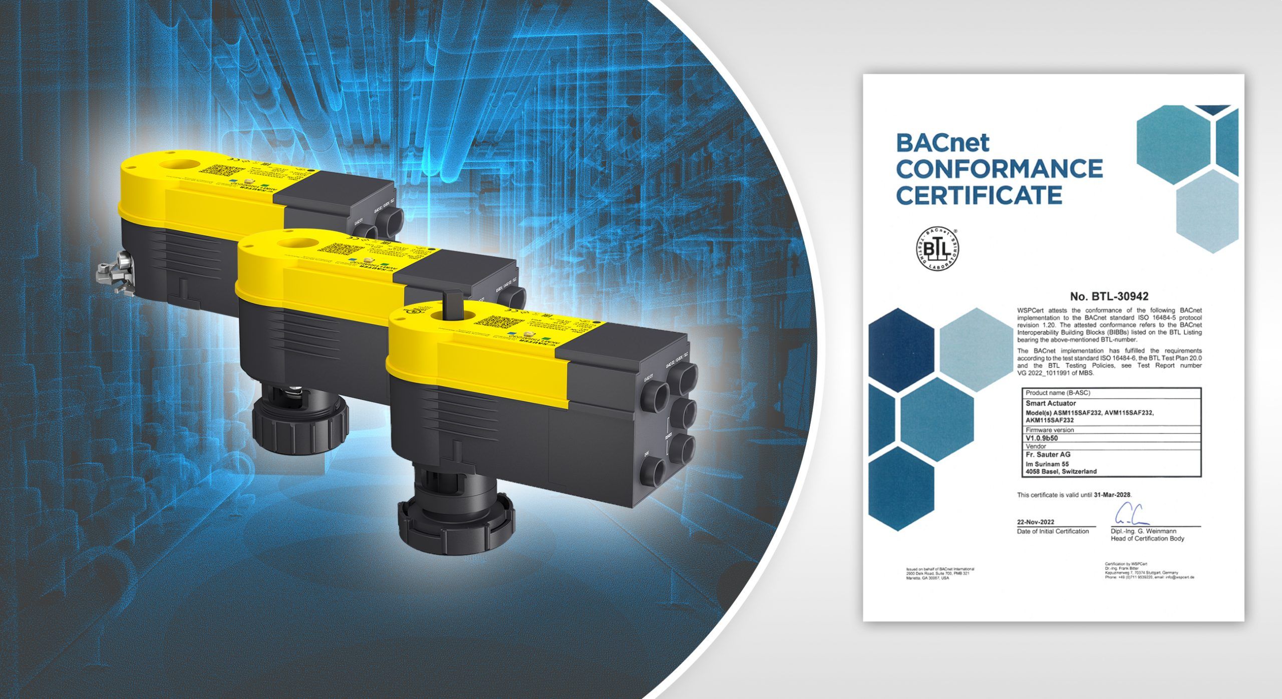 Fresh Look at Certification Bacnet Pour Smart Actuator